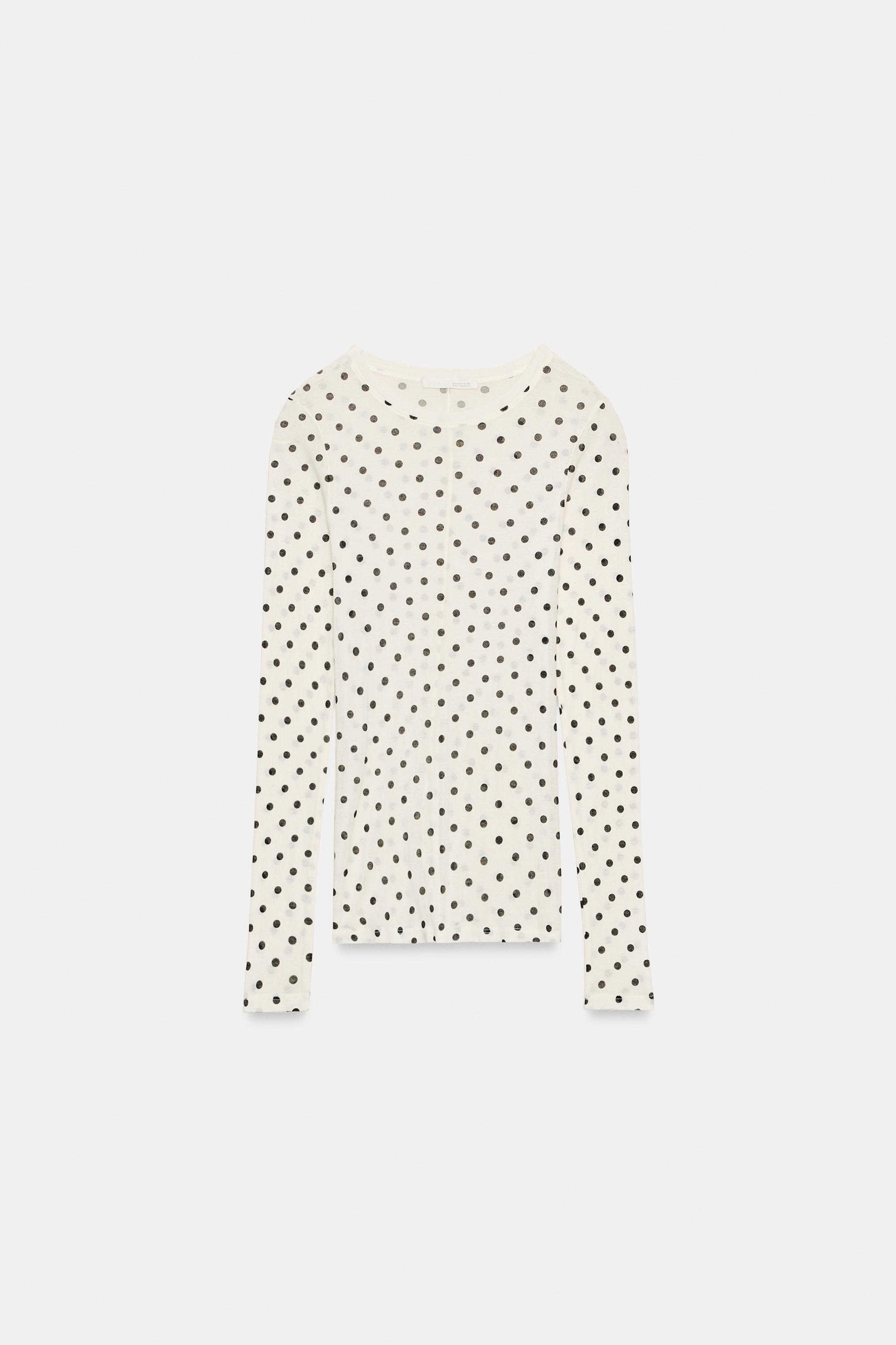 T-SHIRT SUPIMA® À POIS